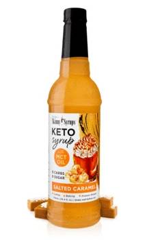 Keto Salted Caramel Syrup with MCT