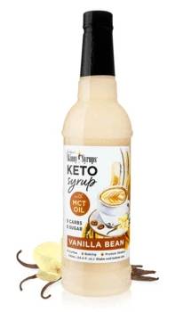 Keto Vanilla Bean Syrup with MCT