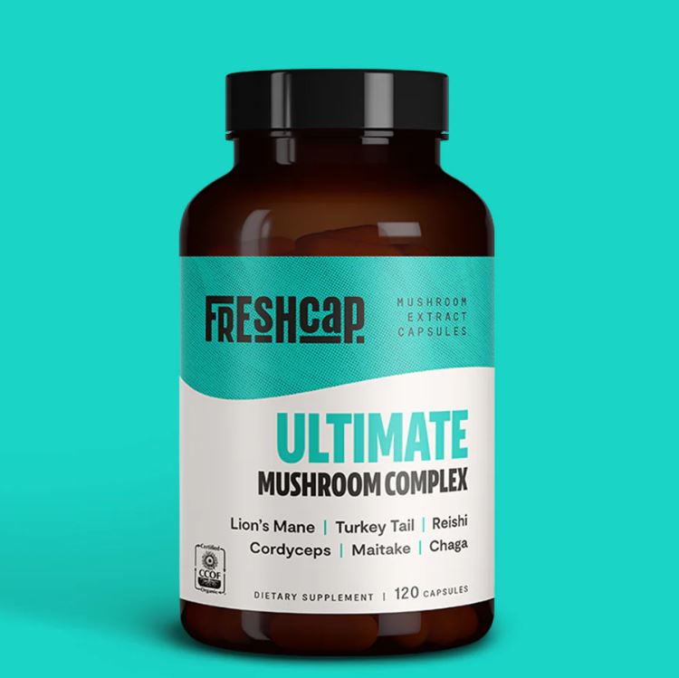  Freshcap Ultimate Mushroom Complex: - It helps to improve energy, defense immunity, helps to focus.